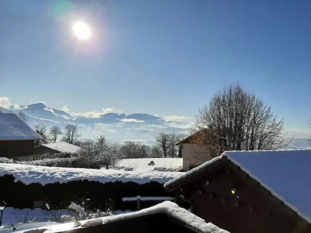 5 Min Des Pistes De Ski Grand Studio Mezzanine Viuz-en-Sallaz ภายนอก รูปภาพ